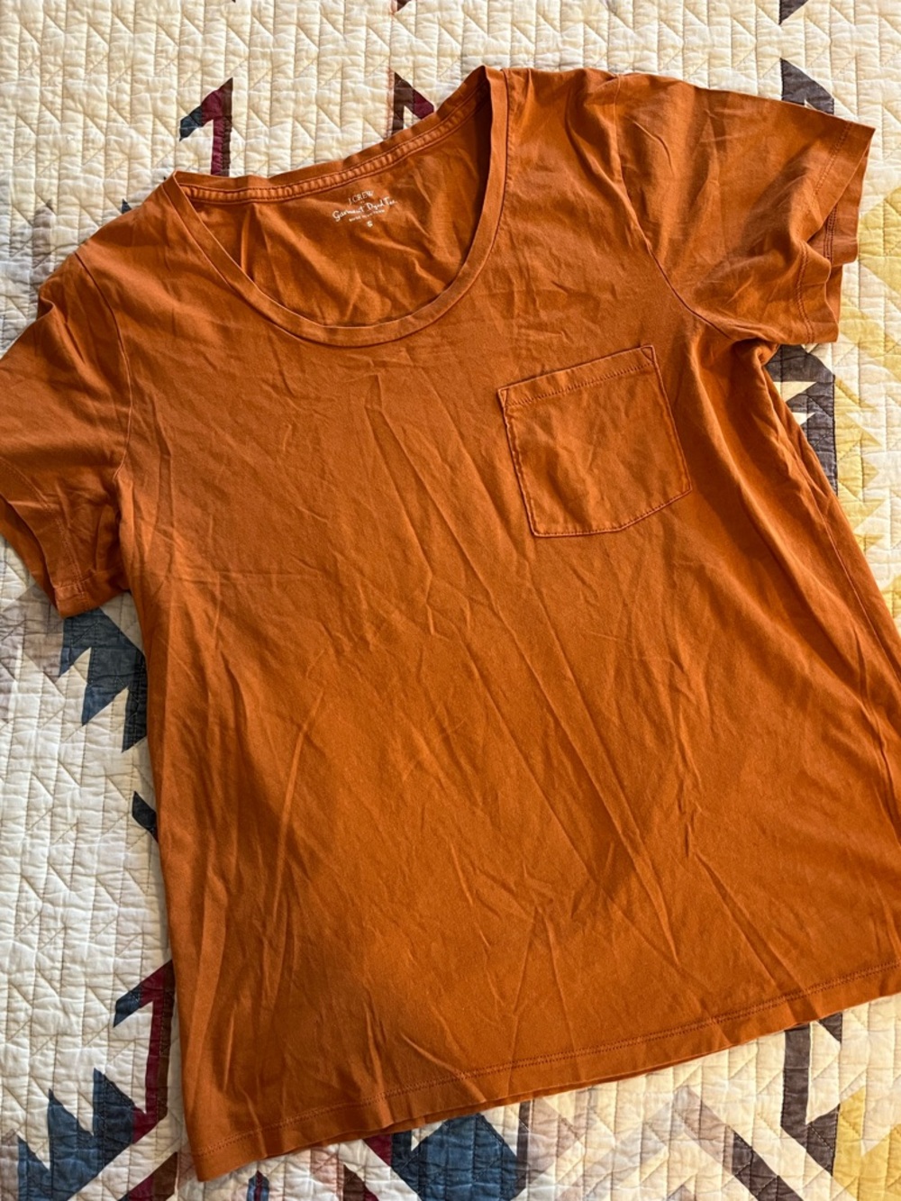 J. Crew Orange Tee